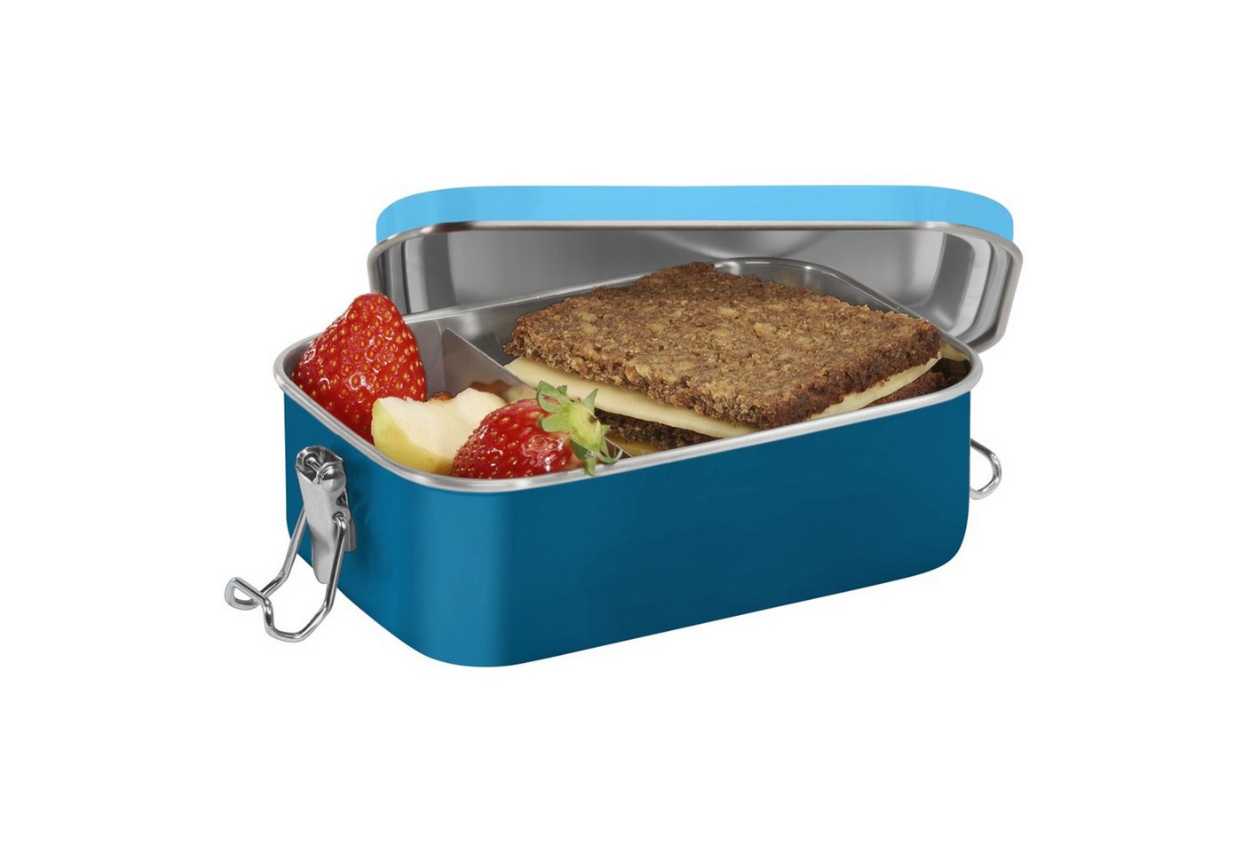 Step by Step Lunchbox Edelstahl 0,8 Liter, Edelstahl, (1-tlg) – Bild 3 von 4