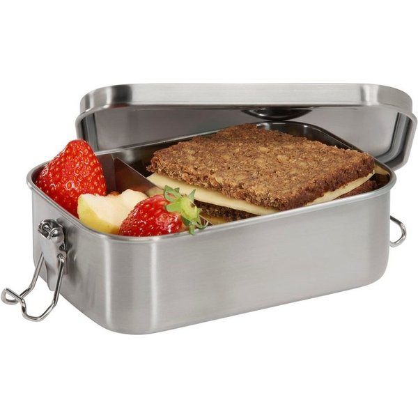 Step by Step Lunchbox Edelstahllunchbox mit Trennwand, Edelstahl, (1-tlg)
