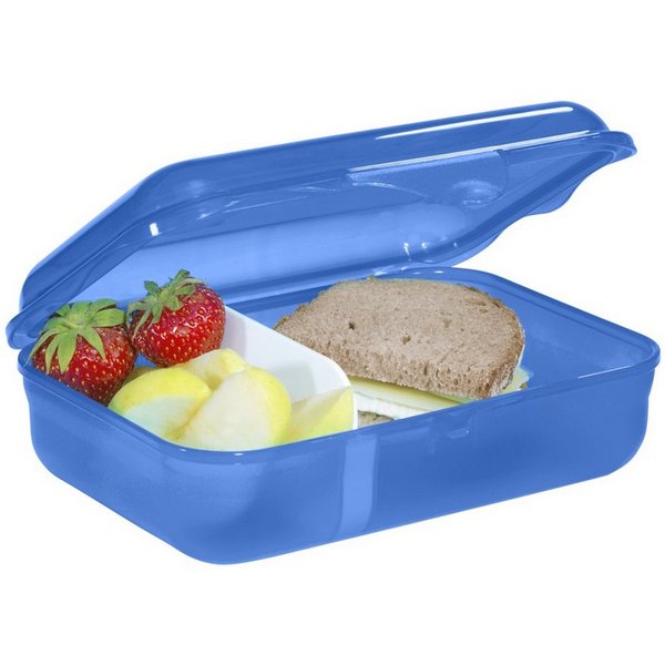 Step by Step Lunchbox mit Klickverschluss, spülmaschinengeeignet, Kunststoff, (1-tlg)