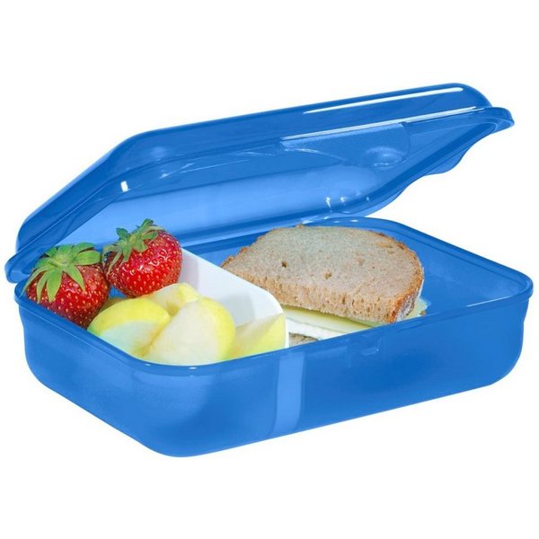 Step by Step Lunchbox mit Klickverschluss, spülmaschinengeeignet, Kunststoff, (1-tlg)