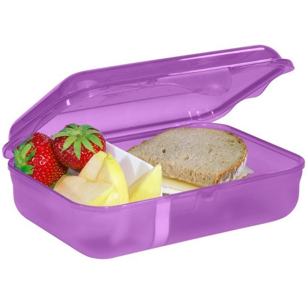 Step by Step Lunchbox mit Klickverschluss, spülmaschinengeeignet, Kunststoff, (1-tlg)