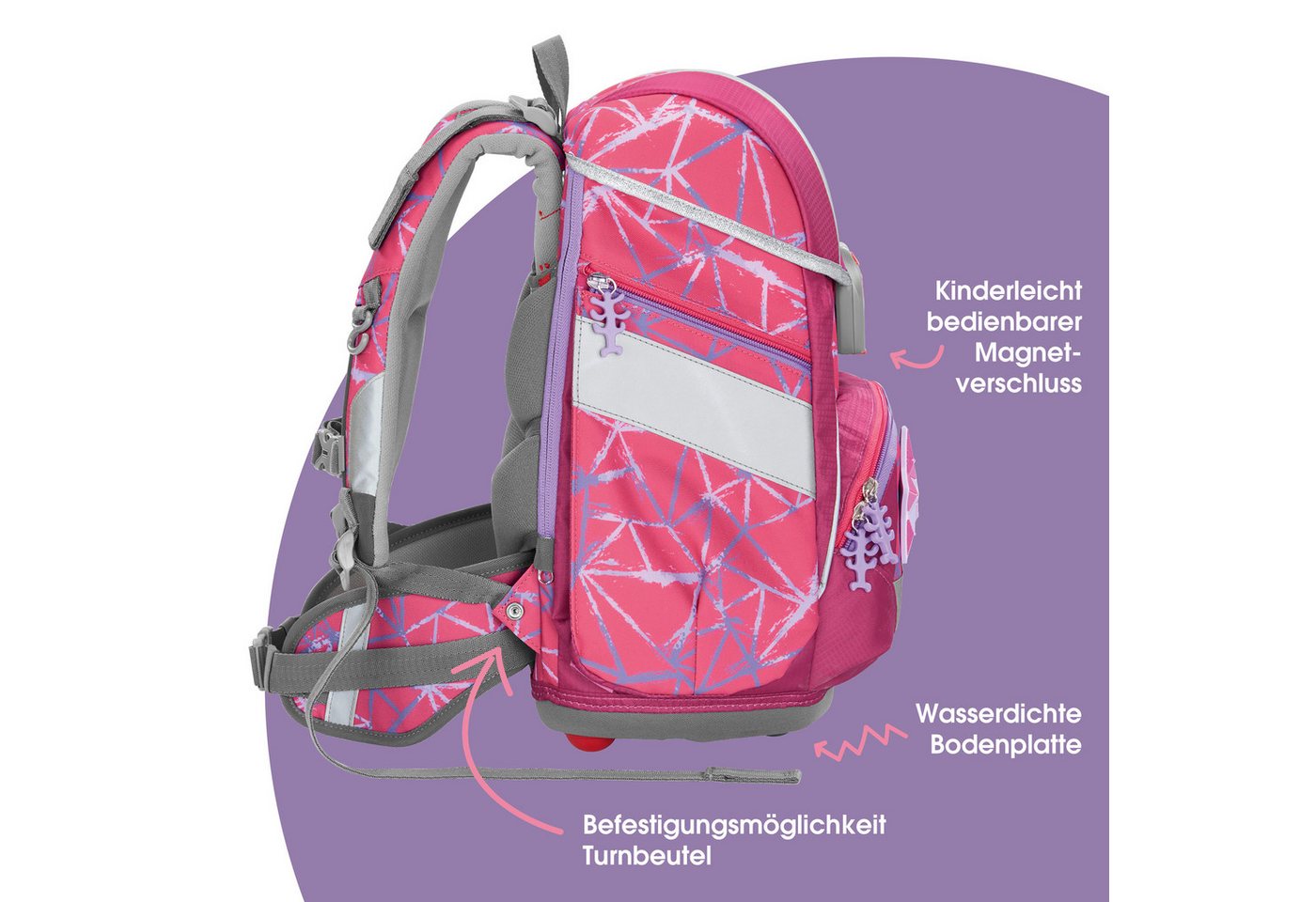 Step by Step Schulranzen 2IN1 PLUS „Star Stella“, 10-tlg. – Bild 3 von 5