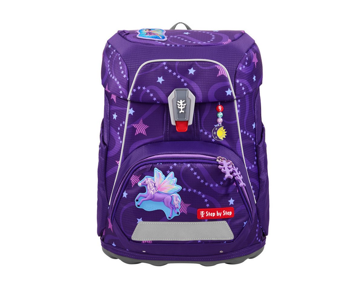 Step by Step Schulranzen Schulranzen-Set FIT Pegasus Emily, 5-teilig (5-teilig), ab 1. Klasse, ergonomisch, Easy-Grow-System – Bild 3 von 5