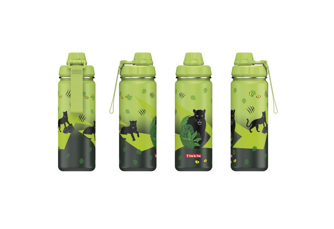 Step by Step Trinkflasche Isolierte Edelstahl-Trinkflasche – Bild 3 von 3
