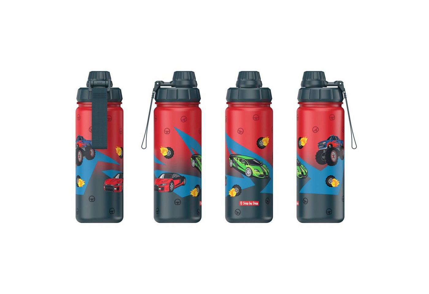 Step by Step Trinkflasche Isolierte Edelstahl-Trinkflasche – Bild 3 von 3