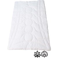 Steppdecke Duo "Kontur Winter" 155 x 220 cm, mit Baumwoll-/Hanffüllung 1.705 g