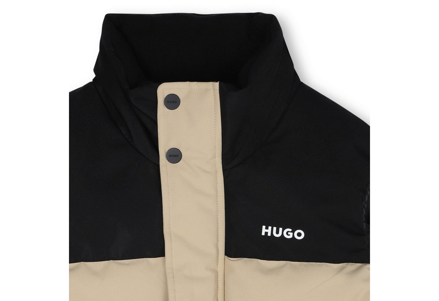 HUGO Steppweste HUGO warme Steppweste beige/schwarz – Bild 4 von 5