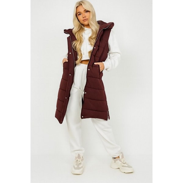 Worldclassca Steppweste Worldclassca Steppweste Kapuze Weste Ärmellos Outdoor Übergangsjacke