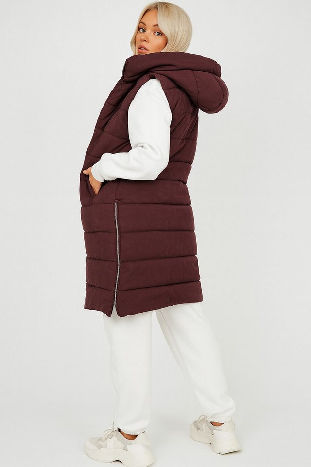 Worldclassca Steppweste Worldclassca Steppweste Kapuze Weste Ärmellos Outdoor Übergangsjacke – Bild 2 von 2
