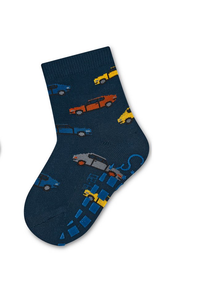 Sterntaler® ABS-Socken ABS Socken 2er-Pack Bagger + Autos (2-Paar, 2er-Pack) ABS-Socken mit Innenfrottee & Anti-Rutsch-Sohle – Bild 5 von 5