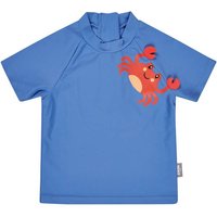 STERNTALER Badeshirt kurzarm Krabbe, Größe 92 in Blau