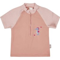 STERNTALER Badeshirt kurzarm Seepferdchen, Größe 80 in Pink