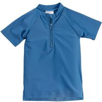 STERNTALER Badeshirt kurzarm uni, Größe 92 in Blau