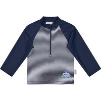 STERNTALER Badeshirt langarm Hai, Größe 80 in Blau
