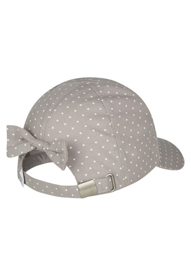 Sterntaler® Baseball Cap Basecap Herzchen (1-St) Baumwoll-Basecap mit Herzchenprint und Metallschließe zur Regulierung – Bild 2 von 5