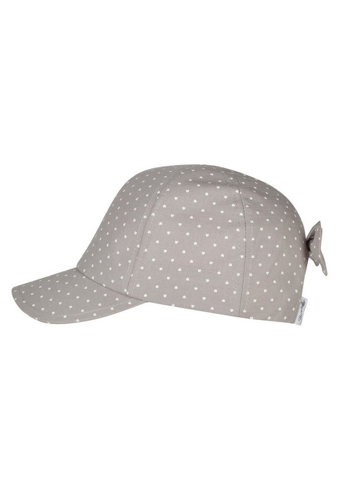 Sterntaler® Baseball Cap Basecap Herzchen (1-St) Baumwoll-Basecap mit Herzchenprint und Metallschließe zur Regulierung – Bild 3 von 5