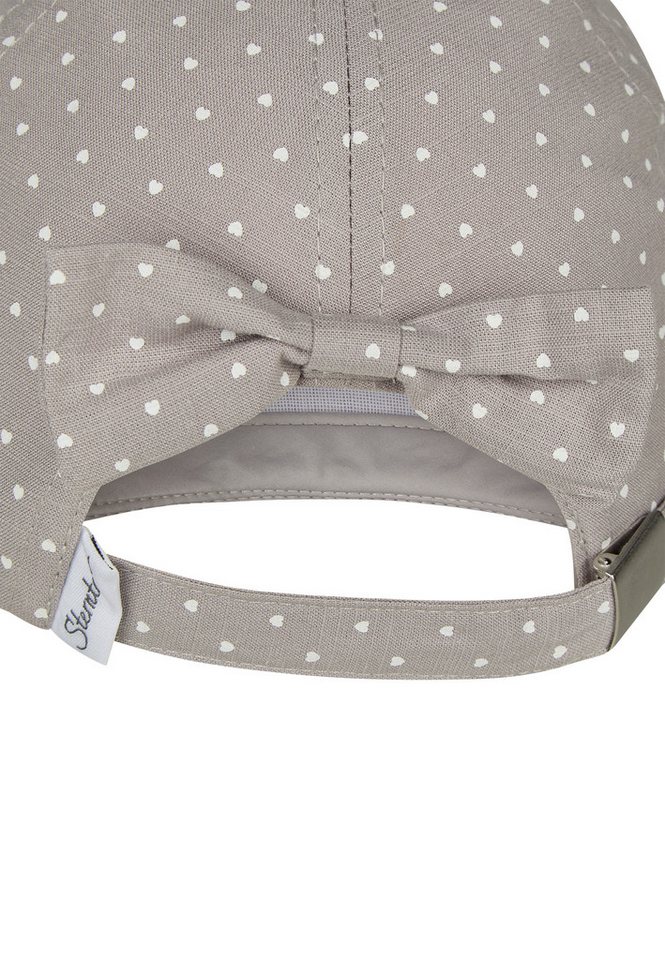 Sterntaler® Baseball Cap Basecap Herzchen (1-St) Baumwoll-Basecap mit Herzchenprint und Metallschließe zur Regulierung – Bild 4 von 5