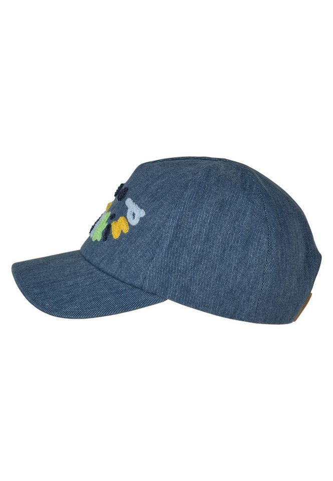 Sterntaler® Baseball Cap Basecap Schulkind (1-St) Basecap aus Jeans mit Schriftzug SCHULKIND, mit Größenregulierung – Bild 4 von 5