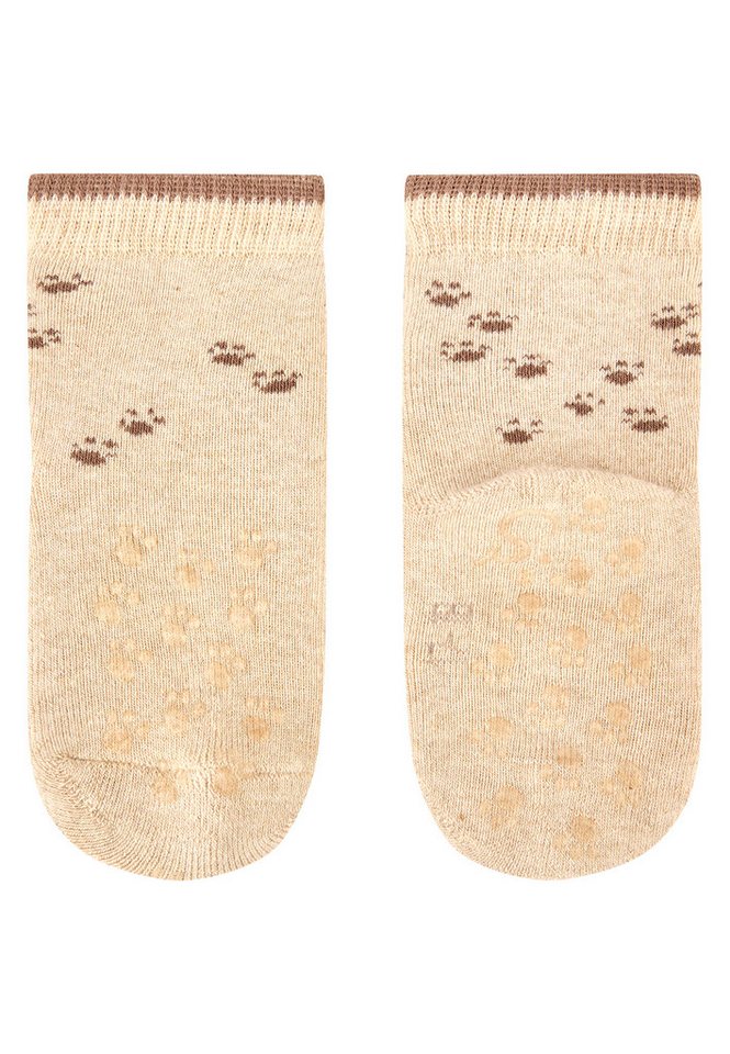 Sterntaler® Basicsocken ABS Krabbelsocken 2er-Pack Bär (2-Paar, 2er-Pack) – Bild 4 von 5