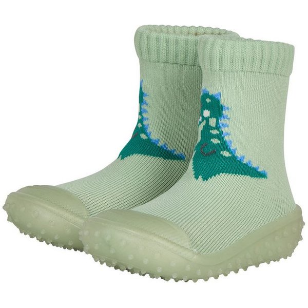 Sterntaler® Basicsocken Adventure-Socks Dino (1-Paar, 1 Paar) Adventure Socks Dino, rutschfeste Sohle, elastisch, schnelltrocknend