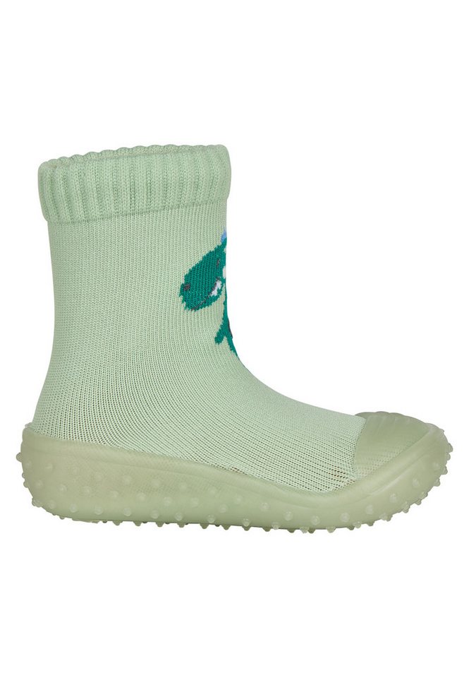 Sterntaler® Basicsocken Adventure-Socks Dino (1-Paar, 1 Paar) Adventure Socks Dino, rutschfeste Sohle, elastisch, schnelltrocknend – Bild 5 von 5