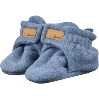 Sterntaler Baumwollfleece-Schuhe mit Klettverschluss