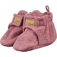 Sterntaler Baumwollfleece-Schuhe mit Klettverschluss