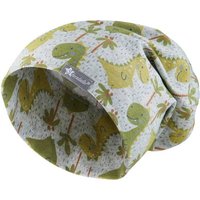 STERNTALER Beanie Dinosaurier, Größe 51 in Silber