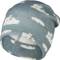 STERNTALER Beanie Eisbären, Größe 47 in Grau