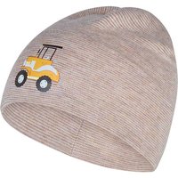 STERNTALER Beanie Fahrzeug, Größe 49 in Beige