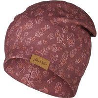 STERNTALER Beanie floral, Größe 43 in Pink