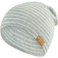 STERNTALER Beanie gestreift, Größe 51 in Grau