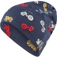 STERNTALER Beanie Traktor, Größe 55 in Blau