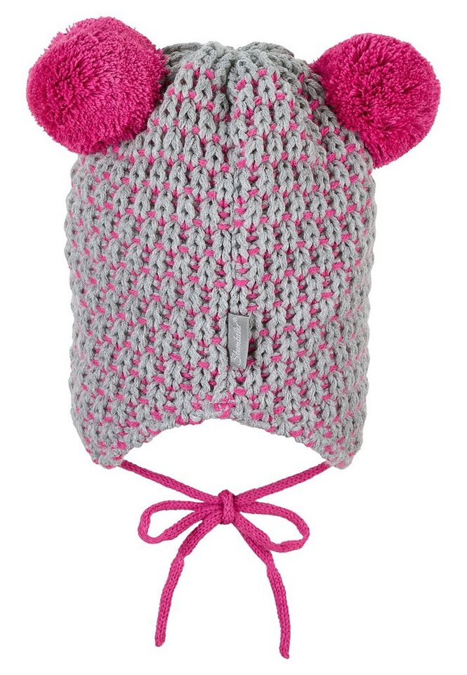 Sterntaler® Bommelmütze Bommelmütze Struktur (1-St) – Bild 2 von 5