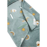 Sterntaler Einschlagdecke Microfleece Ente Edda gruen