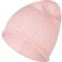 STERNTALER GOTS Strickmütze Rollrand, Größe 45 in Pink