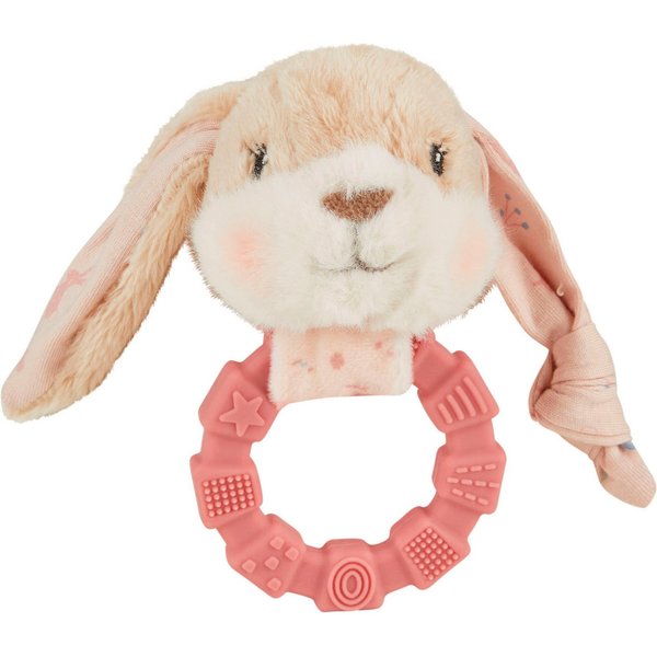 Sterntaler® Greifling Hase Hanni mit Silikonring, mit Rassel