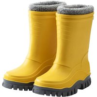 STERNTALER Gummistiefel mit Innenschuh uni, Größe 25 in Gelb