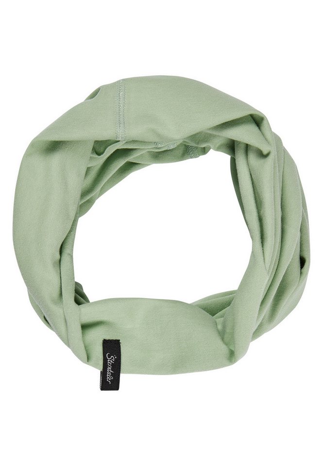 Sterntaler® Halstuch OCS Multifunktionstuch uni, (1-St), Baby Multifunktionstuch gestreift, Kinder Beanie – Bild 2 von 5