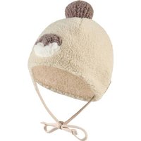 STERNTALER Mütze Pinguin, Größe 43 in Beige