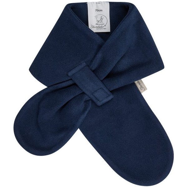 Sterntaler® Schal Schal uni, (1-St), Schal aus Microfleece mit Klettriegel zum Durchziehen, gefüttert