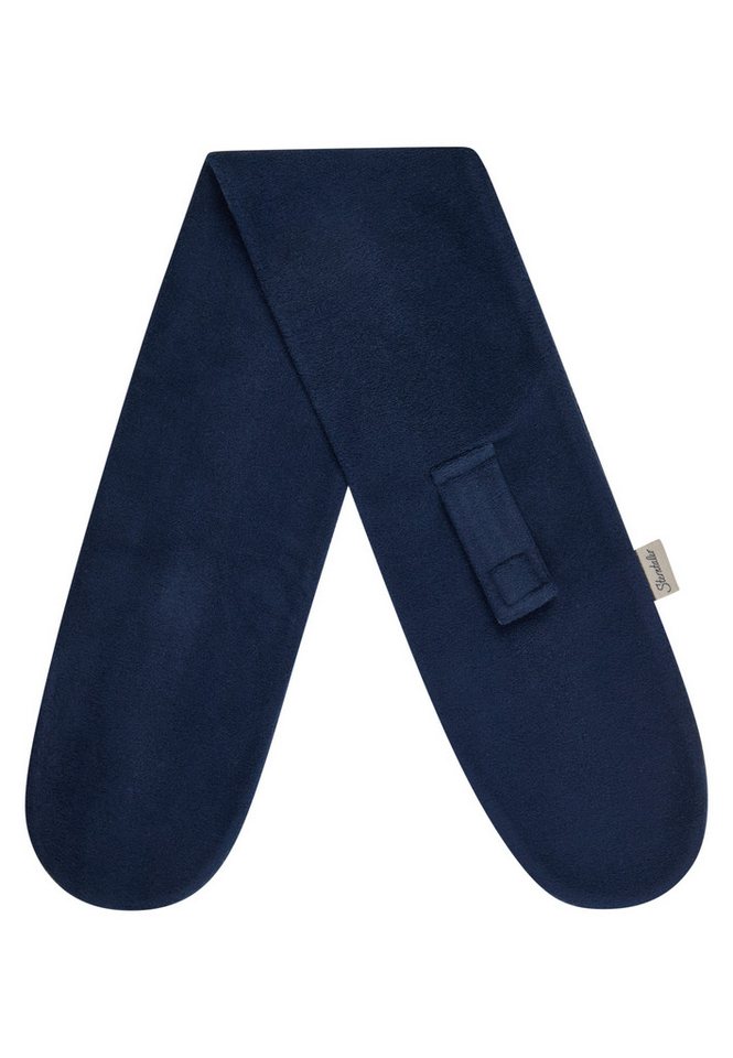 Sterntaler® Schal Schal uni, (1-St), Schal aus Microfleece mit Klettriegel zum Durchziehen, gefüttert – Bild 2 von 5
