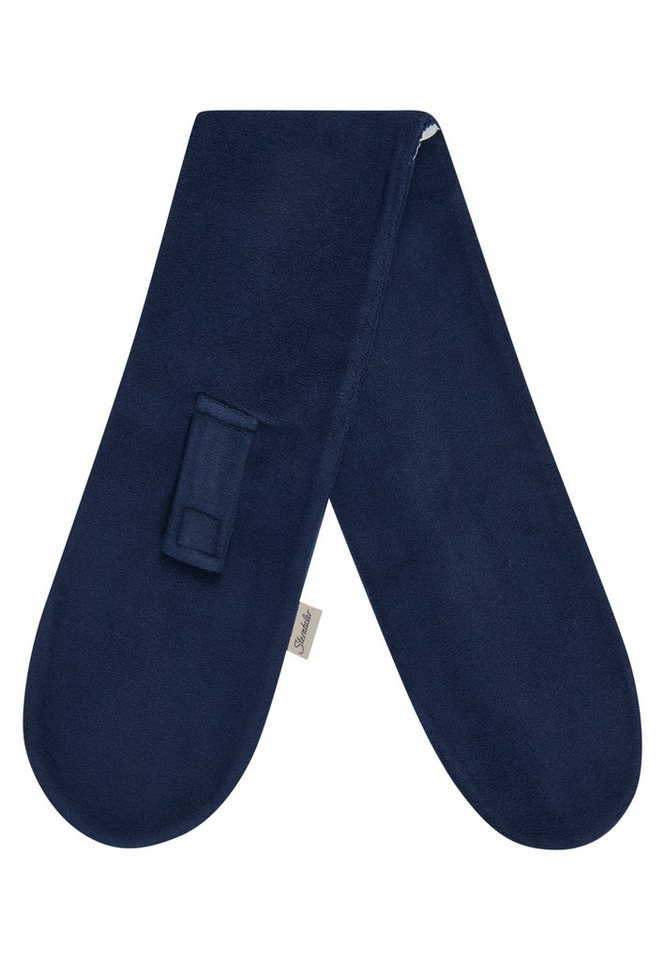 Sterntaler® Schal Schal uni, (1-St), Schal aus Microfleece mit Klettriegel zum Durchziehen, gefüttert – Bild 3 von 5