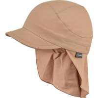 STERNTALER Schirmmütze mit Nackenschutz Basic, Größe 49 in Beige