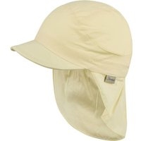 STERNTALER Schirmmütze mit Nackenschutz Basic, Größe 53 in Gelb