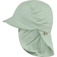 STERNTALER Schirmmütze mit Nackenschutz Basic, Größe 55 in Grün