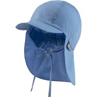 STERNTALER Schirmmütze mit Nackenschutz einfarbig, Größe 51 in Blau