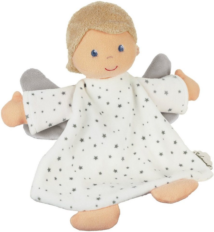 Sterntaler® Schmusetuch Schutzengel, M, mit integrierter Rassel und Geschenkbox – Bild 4 von 5
