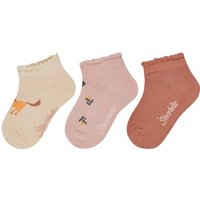STERNTALER Sneaker Socken 3er-Pack Pferd, Größe 18 in Weiß