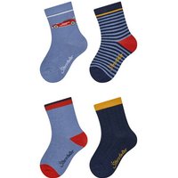 STERNTALER Socken 4er-Pack Auto, Größe 30 in Blau